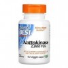 Doctors Best Nattokinase, 2000 FU, supplément enzymatique, 90 capsules végétaliennes, soutient la santé cardiaque et la circ