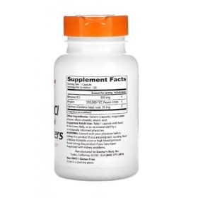 Doctors Best Betaine HCL Pepsine & Gentian Bitters - 120 gélules - Soutien digestif, équilibre acidique, santé intestinale