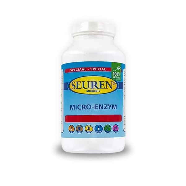 Seuren Nutrients | Micro Enzyme 800 comprimés Gastro-résistant | Complexe enzymatique | Multi-enzyme | Sans gluten | Sans lac