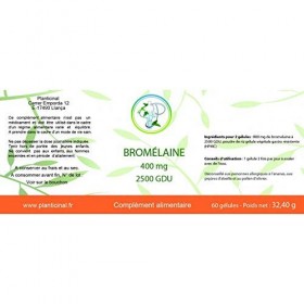 Planticinal Bromelaine 400mg 2500 GDU