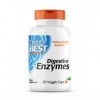 Doctors Best, Digestive Enzymes Enzymes Digestives , 90 Capsules végétales, Mélange dEnzymes, Testé en Laboratoire, Sans G