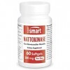 Supersmart - Nattokinase 50 mg - Contribue à la Santé Cardio-Vasculaire - Enrichi en Vitamine E pour Préserver les Enzymes | 