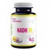 Hepatica NADH 50mg 60 gélules végétales, Testé par un Laboratoire tiers, sans gluten ni OGM