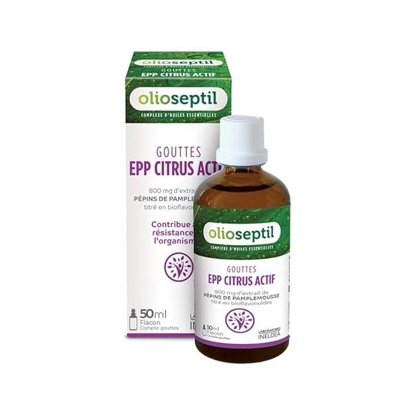 OLIOSEPTIL - Duo Gastro Protect - Gélules Gastro-Intestinal + Gouttes EPP Citrus - Aide à soutenir les défenses naturelles - 