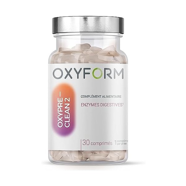 Laboratoires Oxyform I Complément Alimentaire Enzymes Digestives Naturelles I Améliore La Digestion Intestinale Graisse I Con
