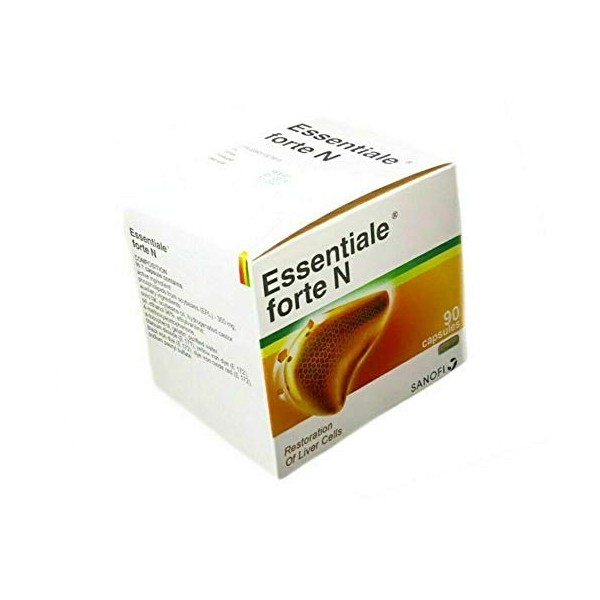 ESSENTIALE FORTE N Sanofi Lot de 90 capsules de protection du foie 300 mg