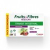 LABORATOIRES ORTIS - FRUITS & FIBRES REGULAR pack économique 45 cubes - Transit intestinal - Rhubarbe