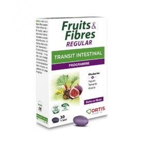 ORTIS - FRUITS & FIBERS REGULAR 30 comprimés