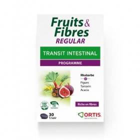 ORTIS - FRUITS & FIBERS REGULAR 30 comprimés