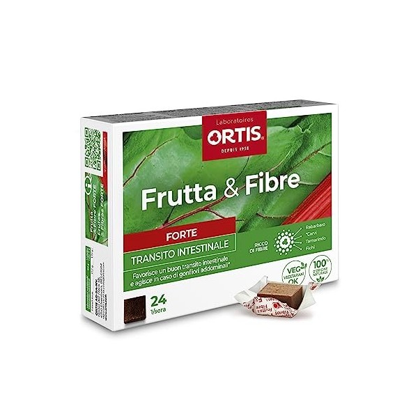 Ortis Fruta Y Fibra Concentrado Cubos , Non Applicable 24 Unité Lot De 1 