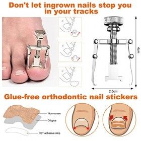 Ongle Incarné Kit Pince Ongle Incarné Ongles Incarnés 11 Pièces Correcteur Dongle Incarné Kit Pour Ongle Ongle Incarnéincarn