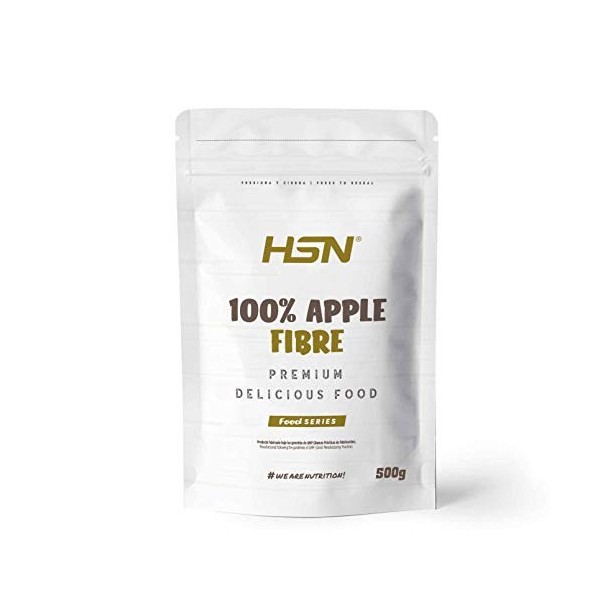 HSN Apple Fiber | 100% Apple Fiber, 100% Natural | Fiber + Digestive Health Source [ Végétalien, sans gluten, sans lactose, a