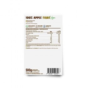 HSN Apple Fiber | 100% Apple Fiber, 100% Natural | Fiber + Digestive Health Source [ Végétalien, sans gluten, sans lactose, a