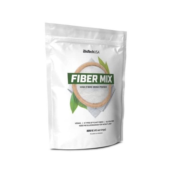 BioTechUSA Fiber Mix, Boisson en poudre contenant différents types ...