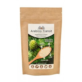 Arabino-Transit: fibres de mélèze, prébiotiques naturelles solubles/régularité transit intestinal/microbiote/colon/1 mois de 