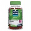 Novaboost - Complément Alimentaire - Gummies Fibres - Saveur Fraise Fraise Faible Teneur en Sucre - Vegan & Sans Gluten - Cur