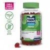 Novaboost - Complément Alimentaire - Gummies Fibres - Saveur Fraise Fraise Faible Teneur en Sucre - Vegan & Sans Gluten - Cur