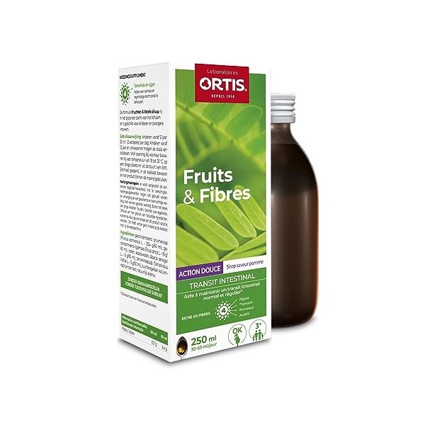 ORTIS 40061362 Fruits&Fibres Kids Sirop Multi-Minéraux 250 ml