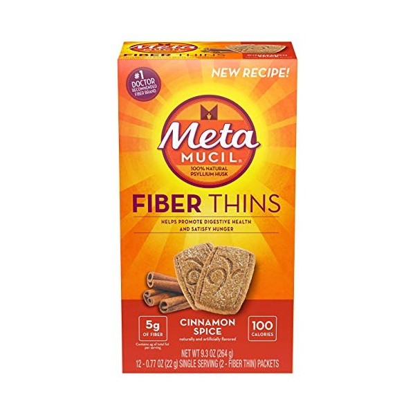 Metamucil Fibre Minces Taille 24ct Pack de 6 