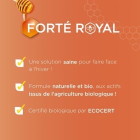 Forté Pharma - Gelée Royale Bio 2500 mg | Complément Alimentaire Immunité et Défenses - Gelée Royale Bio ultra concentrée, Mi