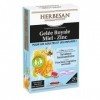 HERBESAN®- GELEE ROYALE 400MG, MIEL et ZINC- Défenses immunitaire- Convient aux enfants - 20 ampoules de 15ml