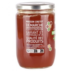 Maison Crétet |Miel de thym et Gelée Royale | 15 g de gelée royale dans ce pot | Récolté dans les garrigues préservées | prép