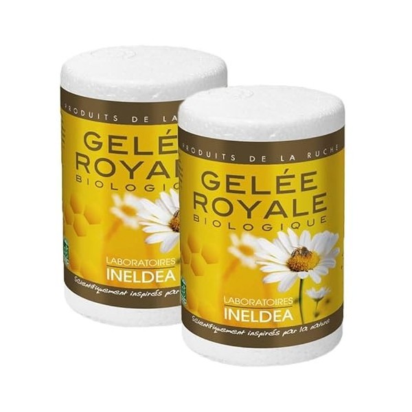 Nutriexpert - Gelée Royale Bio Ecocert - 100% pure - Conditionnée en boîte isotherme sous atmosphère stérile - Renforce limm