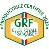 Gelée Royale Française Certifiée GRF Unique Label français Qualité Totale, 100% Naturelle ni transformée ni congelée, pot 10g