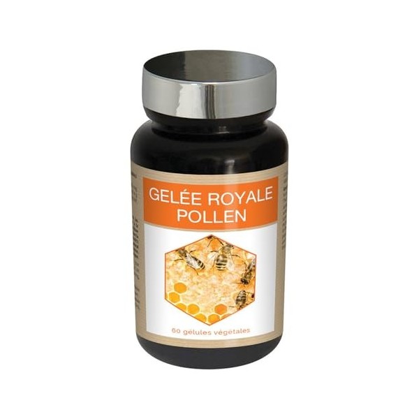 NUTRIEXPERT - Pollen Gelée Royale, VitamineC - Soutien Des Défenses Naturelles - Favorise La Vitalité, Réduit La Fatigue - Co