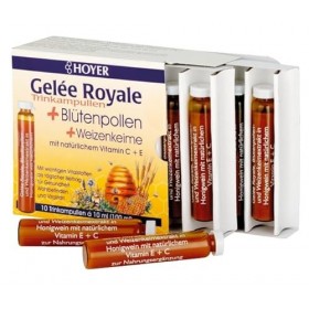 Hoyer Gelée Royale + pollen remède 10x10ml