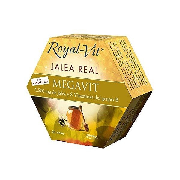 ROYAL VIT MEGA TOTAL 1500 1500mg 20VIALES