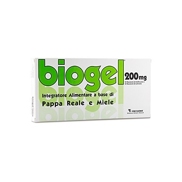 Biogel 200 - Intégrateur alimentaire pour adolescents - jeunes 10-18 ans à base de Pappa royale et de Miel.