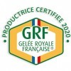 Gelée Royale Française Certifiée GRF Unique Label QualitéTotale, 100% Naturelle ni transform ni congel, 3 pots 10g récolteÉté