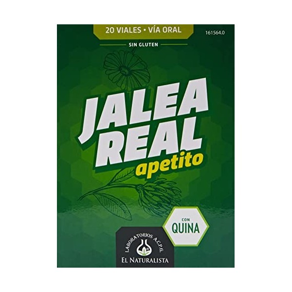 Jalea Real Inf Apet Quina 20 Vial Natura