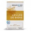 Levure de bière GRANIONS | Complement alimentaire beauté | Levure de biere 1500mg avec Zinc | Beauté de la peau, pousse cheve