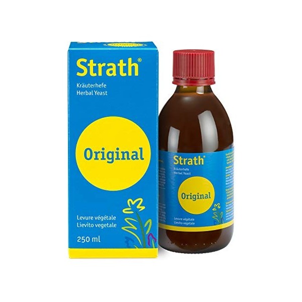 A.VOGEL - STRATH SIROP, Complément Alimentaire Naturel à Base de Levure Végétale - Fortifiant Naturel - Augmente la vitalité 