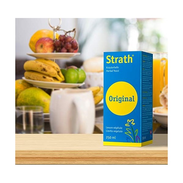 A.VOGEL - STRATH SIROP, Complément Alimentaire Naturel à Base de Levure Végétale - Fortifiant Naturel - Augmente la vitalité 