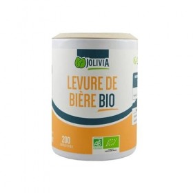 Levure de bière Bio - 200 comprimés de 400 mg | Format Comprimé | Complément Alimentaire | Vegan | Fabriqué en France