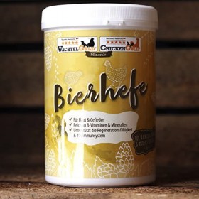 WachtelGold Levure de bière pure 600 g - Avec vitamines B, acides aminés et oligo-éléments
