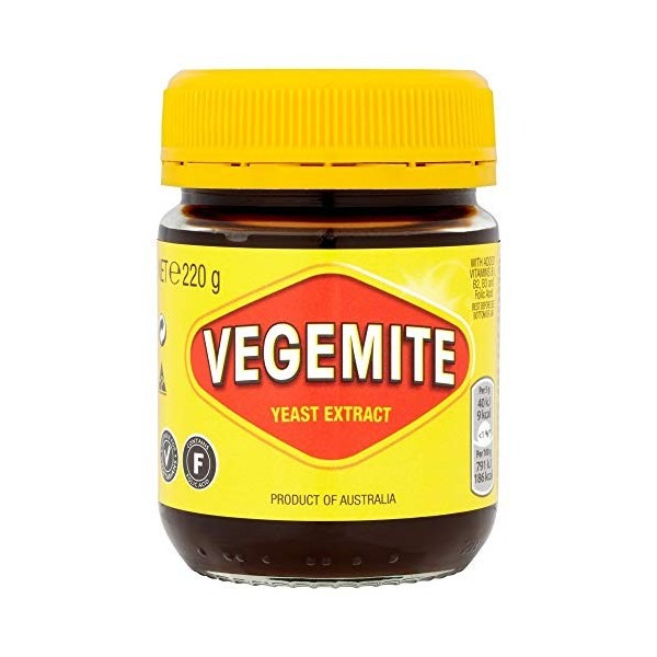 Extrait de levure 220 g Vegemite 2 paquets de 220 g 