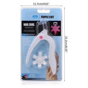 SUCHUANGUANG Nail Art Nail Edge Clipper Cutter Gel Acrylique Faux Conseils Outil de manucure