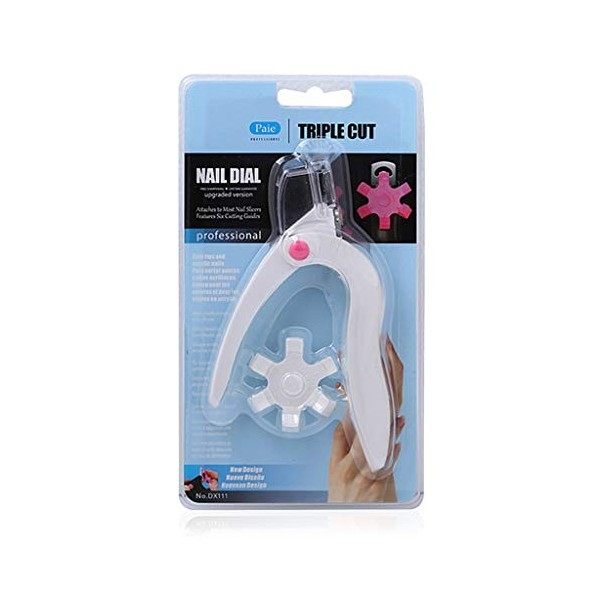 luosh Faux Nail Tip Cutter, Nail Art Nail Edge Clipper Cutter Gel Acrylique Faux Conseils Outil De Manucure