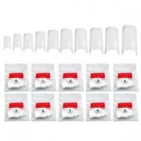 Rose Clipper manucure outil Gel acrylique faux ongles coupe-ongles/Edge Cutter conseils ongles professionnel + 50pcs blanc Fr