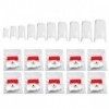 Rose Clipper manucure outil Gel acrylique faux ongles coupe-ongles/Edge Cutter conseils ongles professionnel + 50pcs blanc Fr