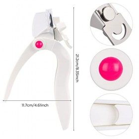 LHLLHL Professionnel Nail Art Clipper Edge Trimmer Faux Conseils Cutters Manucure Outils en Acier Inoxydable