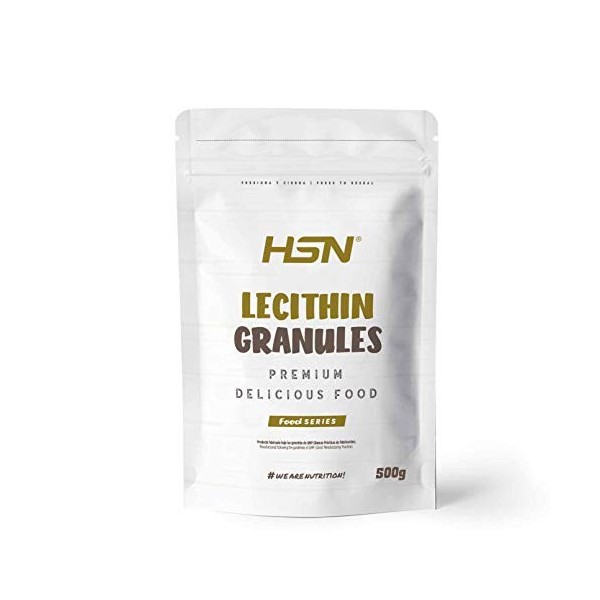 Lécithine de soja granulée HSN | 100% naturelle, riche en phospholipides et en nutriments, avec des acides gras essentiels, p