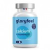 Complexe Calcium Pur 800mg + Vitamine D3 25 µg Hautemement Dosée, 180 Comprimés 3 mois , Soutient les Os et les Dents*, Favo