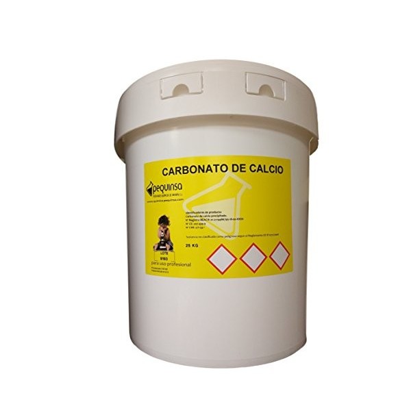 Carbonate Calcium. Emballage 25 kg