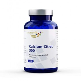 Pack de 3 Citrate de Calcium 500 3 x 120 Capsules Made in Germany