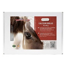 Vetmarkt24 Bolus - CALCIUM - Lot de 8 avantages - Pour soutenir léquilibre calcium des vaches laitières